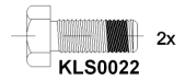 Brake pad set KY81011 VW 357615115A