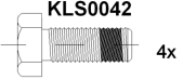 Brake pad set KY81387 AUDI 8D0698451A