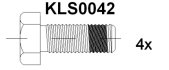 Brake pad set KY81157 AUDI 32326050NSL