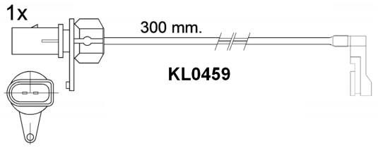 Brake pad set KY81862X AUDI 4G0698151AA