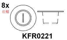 Brake pad set KY81922 PORSCHE 95535293963