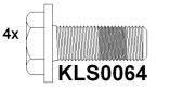 Brake pad set KY81996 ALFA ROMEO 71770096