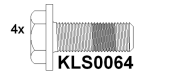 Brake pad set KY81995 ALFA ROMEO 71770092