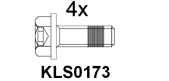 Brake pad set KY82218 MERCEDES 0004203800