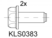 Brake pad set KY82131 PEUGEOT 1608691380