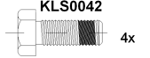 Brake pad set KY41122 CITROEN 1617250580