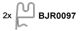 Brake pad set KY81129