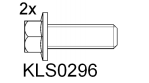 Brake pad set KY82139