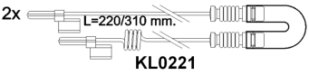 Brake pad set KY51040 MAN 81508205005