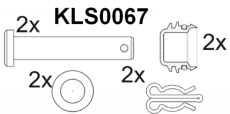 Brake pad set KY51404 MAN 81508205085