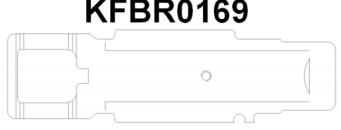 Brake pad set KY51254 MAN 81508205017