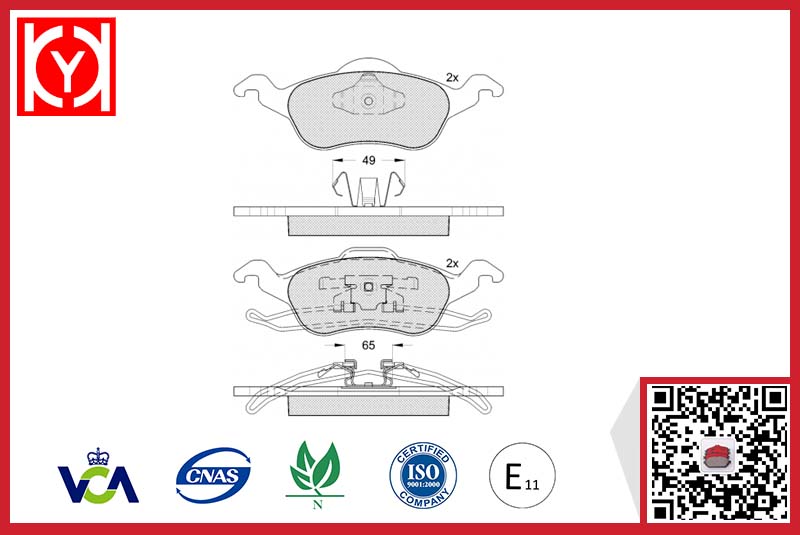 Ford USA Brake Pad