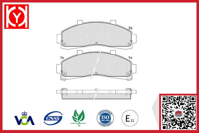 Ford USA Brake Pad